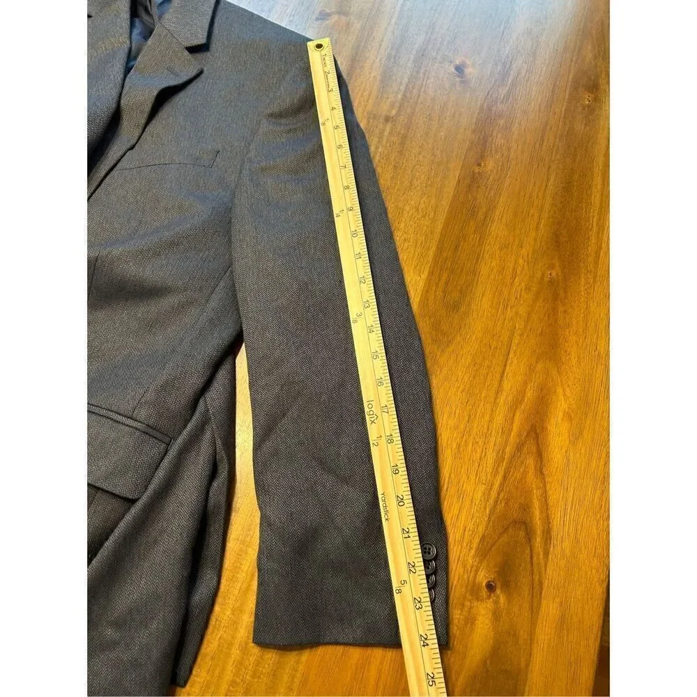 Michael Kors Blazer Jacket Mens 40R Navy Blue